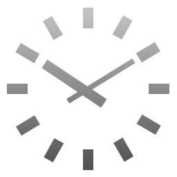 Techy Company Clock Icon